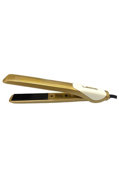 Lesima Ls-coffee Hair Curling Iron and Straightener