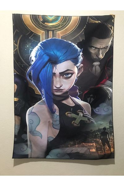 owl bag Anime Arcane - Tapiserie de perete cu model Jinx