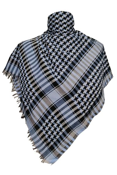 Kaftan Collection Cotton Pushi Posu Kefiye Shawl