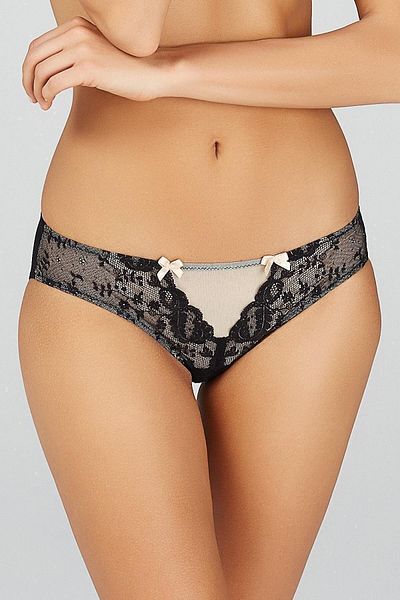 Kom Γυναικεία Slip Panty Grace Bikini με λουλούδια
