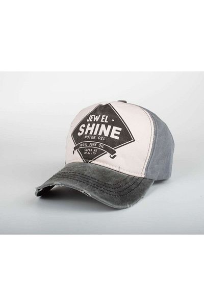 Şapka Market Jewel Shine Cap Hat Gray