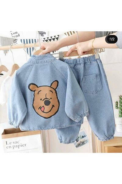 ELISHA Unisex Children's Jeans Set (Available in 9-10 YEARS)