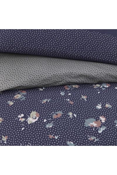 Altınbaşak Home Ranforce Duvet Cover Set Double Mıta On Moonlıt