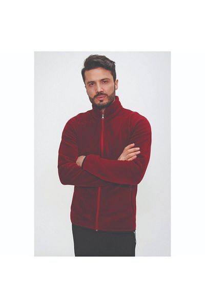 UHLSPORT Sweat Essential - Ανδρικό μπορντό φλις - 1005148