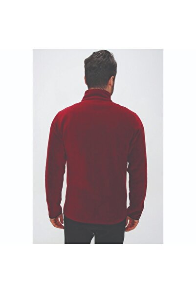 UHLSPORT Sweat Essential - Men's Claret Red Fleece -1005148