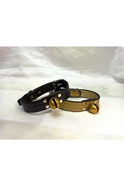 Kozak Zilli Orta Ve Büyük Irk Köpek Tasmasi Deri Ve Zilli Modeli