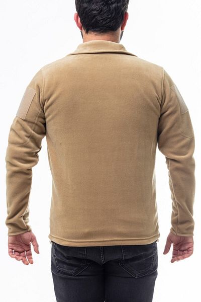 özmertaskerimalzeme Tactical Fleece Coat Military Desert Color 5 Pockets Tactical Coat Is Slim Fit