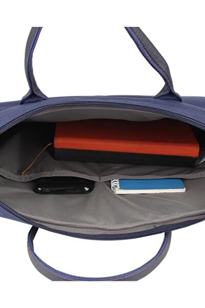 Alone Унісекс водонепроникний тканинний портфель темно-синього кольору 2134 Сумка для ноутбука