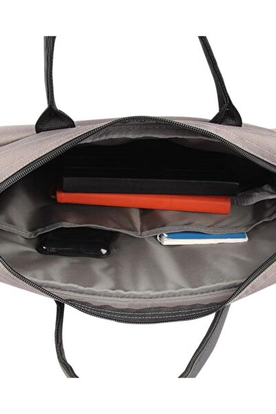 Alone Унісекс водонепроникний тканинний сірий портфель 2134 Сумка для ноутбука