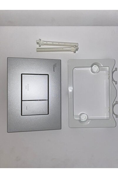 ENVER YAPI Visam Efes İki Kademeli Mat Krom Kumanda Paneli