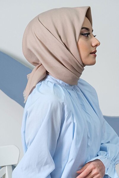 Zerruba Βαμβακερό κασκόλ Milky Brown