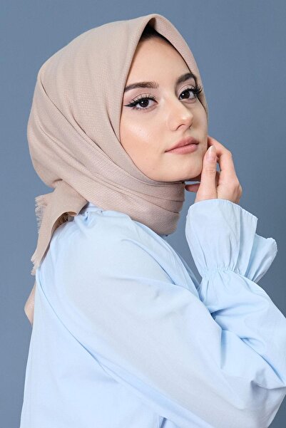 Zerruba Βαμβακερό κασκόλ Milky Brown