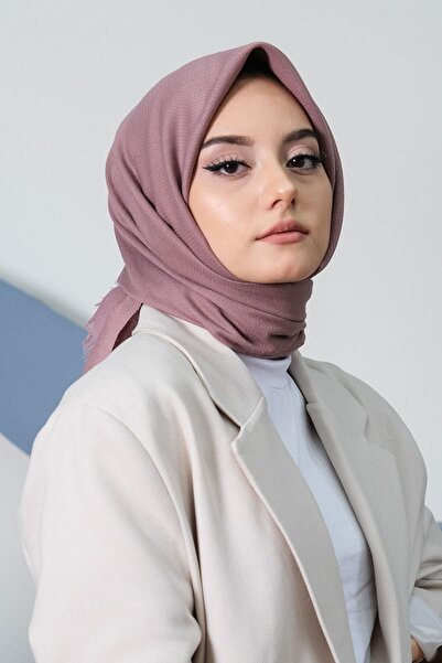 Zerruba Βαμβακερό κασκόλ Dusty Rose