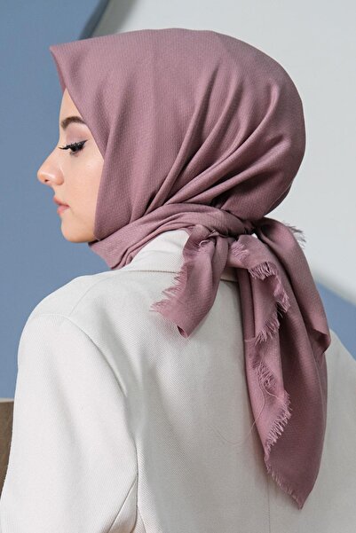 Zerruba Βαμβακερό κασκόλ Dusty Rose