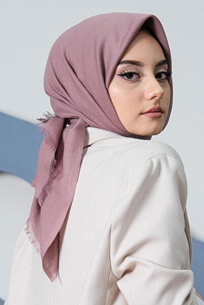 Zerruba Βαμβακερό κασκόλ Dusty Rose