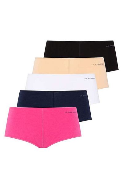 U.S. Polo Assn. U.S. Polo Assn. Pantaloni scurți elastici cu peri pentru femei 0SU.B6.7.A.T0.I.0DA4.N