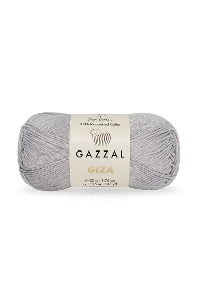 Gazzal Giza 100% Mercerized Cotton 50 Gram Χειροποίητο νήμα πλεξίματος Αρ. χρώματος: 2456