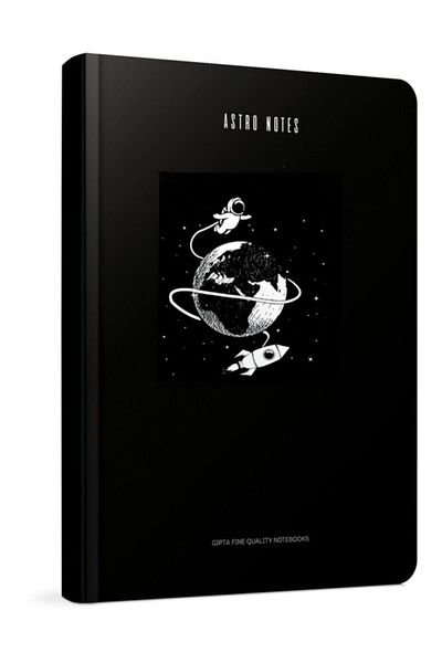 Gıpta Astro Notes World Stitched Hard Cover 120 Sheets A5 Lined Notebook