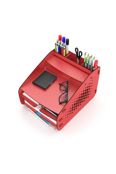 Design OTTO Fxm Hexa A4 Document Rack Desktop Organizer Organizer