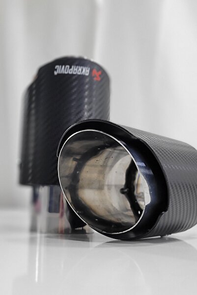 Akrapovic Akrapoviç Tekli Siyah Egzoz Ucu 90 Mm Egzoz Uç 90lık Sağ Sol Çıkış ...