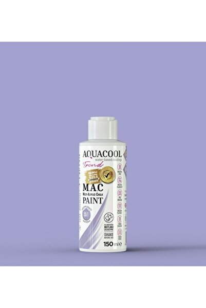 Aquacool Trend M.a.c Su Bazlı Akrilik Boya 551 Salkım Çiçeği 150 ml