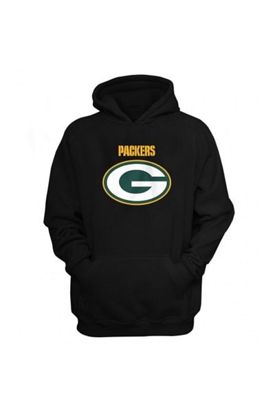 usateamfans Зелен суитшърт с качулка Green Bay Packers