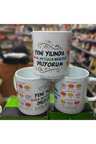 sıradışıhediyem كأس القدح السنة الجديدة سنة جديدة سعيدة