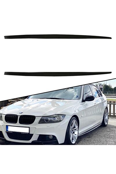 Kml34tuning55 Bmw E90 2006-2012  Uyumlu Marşpiyel Alt Lipi Alt Çıta Piano Bla...