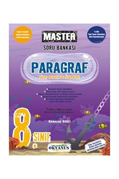 Okyanus Yayınları 8. Sınıf Master Paragraf Soru Bankası