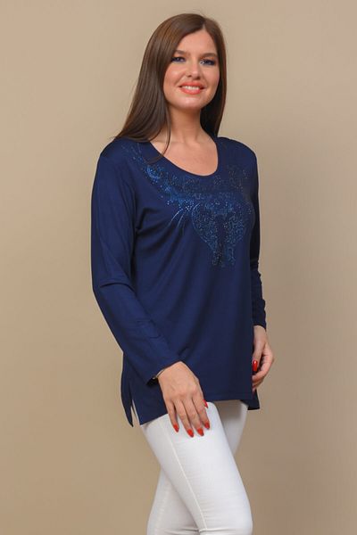 TUSSE بلوزة فيسكوز نسائية مقاس كبير
