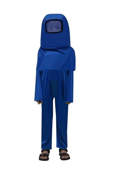 Bkmc Printre noi Costum de astronaut extraterestru Cosplay Albastru
