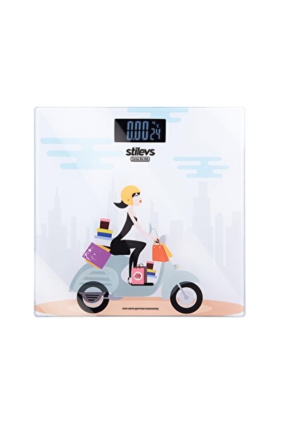 Stilevs Tartar Ba-965 Cam Banyo Baskülü-resimli