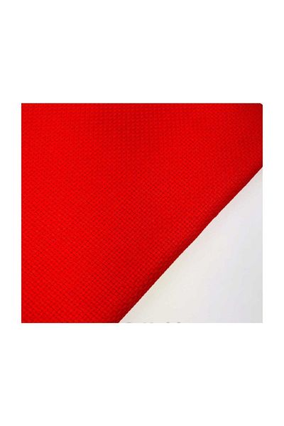 METİNLER EV TEKSİLİ Etamin Prayer Mat Embroidery Red