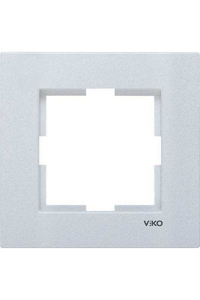 VİKO Artline Novella Silver Single Frame - All Colors