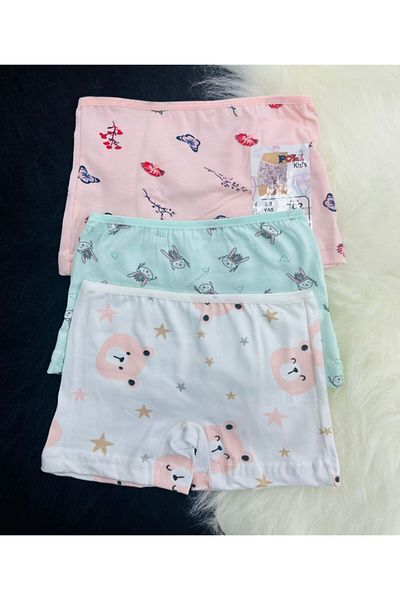 Poli Underwear Boxeri din 3 piese pentru fete 1