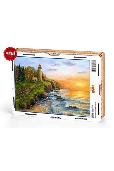 King Of Puzzle Lantern Peak Wooden Puzzle 500 Pieces