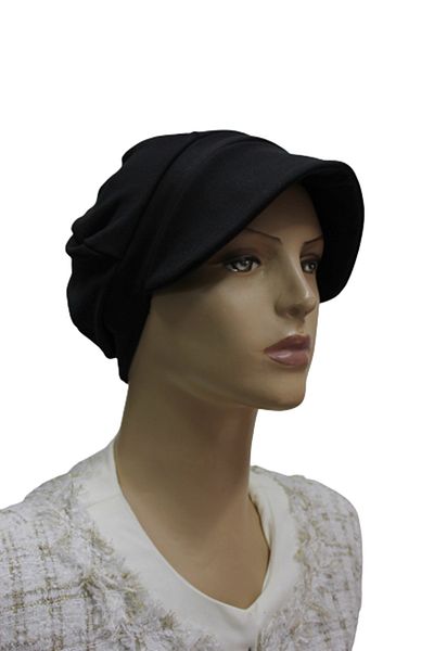 eflin Women's Clothing Casket Hat Black