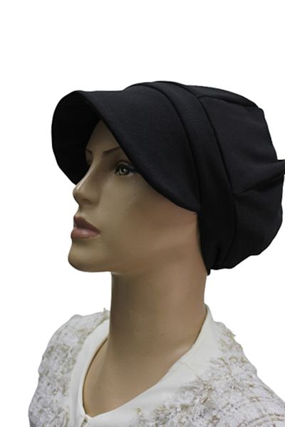 eflin Women's Clothing Casket Hat Black