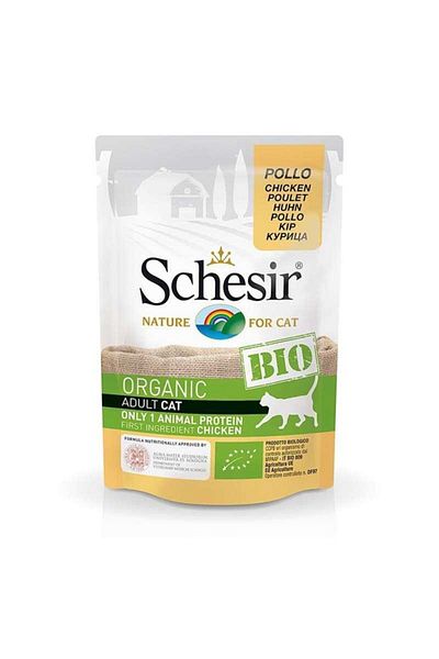 Schesir 85grBioRange Canned CatPouchwith Chicken