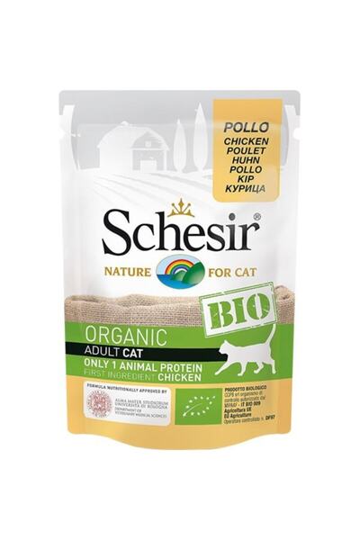 Schesir 85grBioRange Canned CatPouchwith Chicken