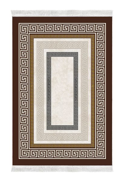 Alanur Home Eko Trend Djt Πλενόμενη Αντιολισθητική Βάση Σετ Κρεβατοκάμαρας 3 τεμαχίων 675m Μοντέρνο Χρυσό