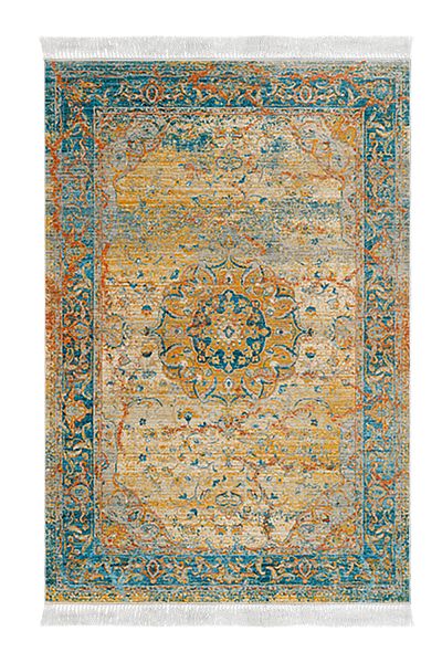 Alanur Home Eco Trend Djt, lavabilă, anti-alunecare, set de dormitor din 3 piese P1356 turcoaz vintage