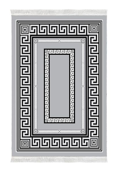 Alanur Home Eko Trend Djt 3 τεμαχίων πλενόμενη αντιολισθητική βάση σετ πατάκι μπάνιου 651m Μοντέρνο Γκρι