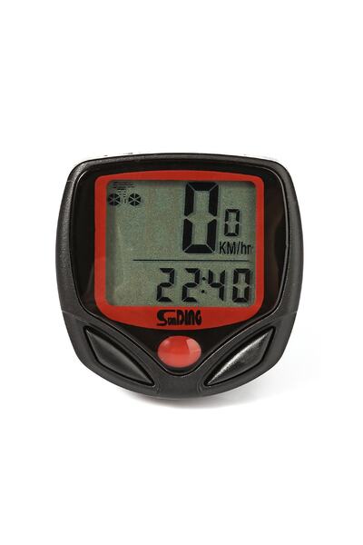 Streak Sunding Sd-548b Su Geçirmez Lcd Ekran Dijital Km Hız Sayacı