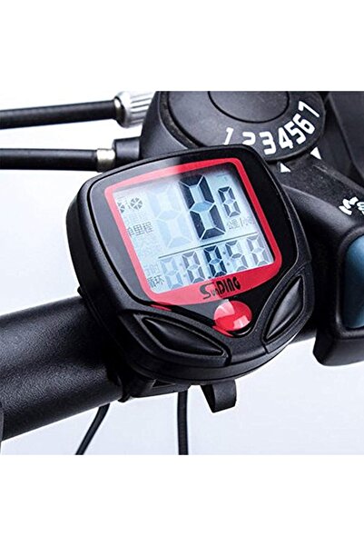 Streak Sunding Sd-548b Su Geçirmez Lcd Ekran Dijital Km Hız Sayacı