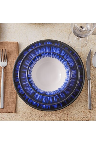 Emsan Ottoman Feza 24 Parça 6 Kişilik Porselen Yemek Takımı