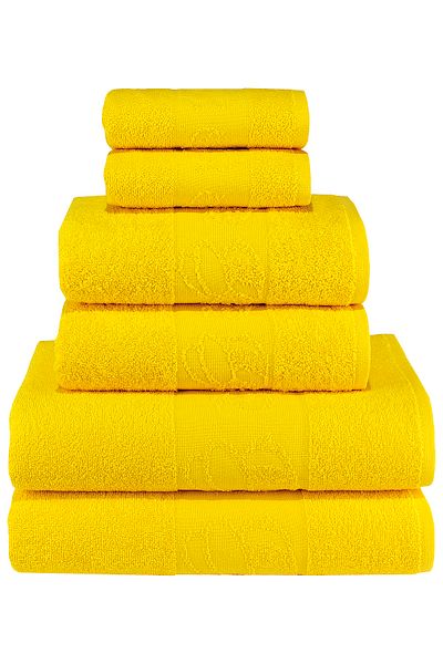 TEXTILE COLORS Bath Towel Set 6 Pieces