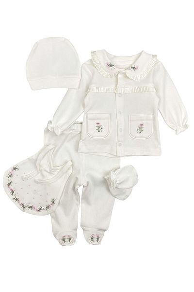Flexibaby Newborn Set of 5 with Flower Detail