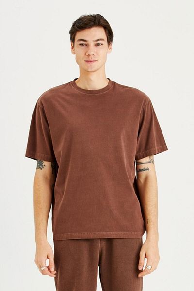 IAMNOTBASIC Men's Brown Tyler T-shirt