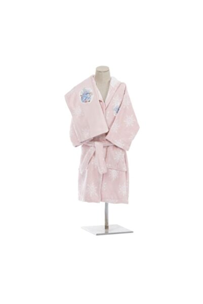 Özdilek Disney Frozen 2 Trust Pembe Kız Çocık Bornozu 11/12 Yaş